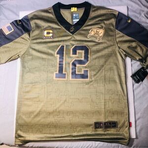 Nike NFL Tom Brady Tampa Bay Buccaneers 2023 Salute To Service Limited Ed Sz XL